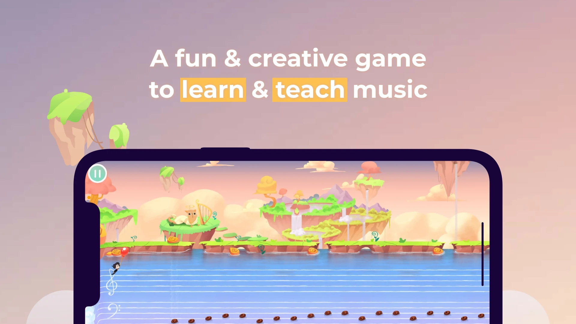 TunyStones Piano - read music screenshot